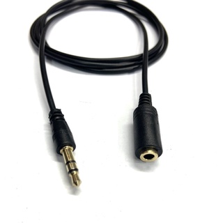 สายต่อยาวAUX สายต่อยาวหูฟัง สายต่อยาวหัว3.5mm สายยาว1เมตร