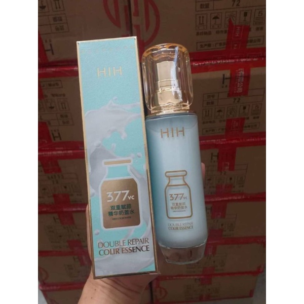 HIH 377VC DOUBLE REPAIR   COUR ESSENCE น้ำตบหน้าใสสูตรVC+นมขนาด120ml