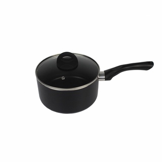 Ghouse Online Koch Kitchen หม้อด้ามพร้อมฝา Non-Stick ขนาด 20 ซม. GENKI-POT20 สีดำ