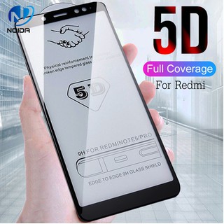 5D สีดำ Nokia1 3 5 6 7 8 9 2.1 3.1 5.1 6.1 6.2 7.2 8.1 3.2 X5 X3 X6 X7 Plus 2018 v 5G เต็มจอ ฟิล์ม ขอบโค้ง  ขอบโค้ง ไม่ดันเคส