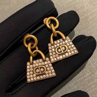 ต่างหู dior Hiend พร้อมถุงpvc