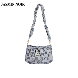 Jasmin NOIR กระเป๋าสะพายข้าง ผ้าโซ่ สําหรับผู้หญิง