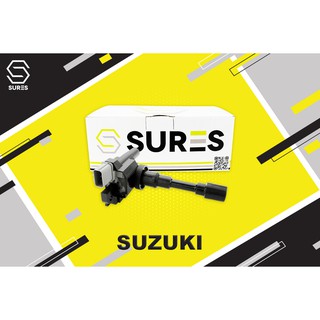 คอยล์จุดระเบิด SUZUKI - CARRY / APV / SWIFT 1.5 - SURES MADE IN JAPAN - SCS-340 - คอยล์หัวเทียน ซูซูกิ แครี่ 33410-77E01