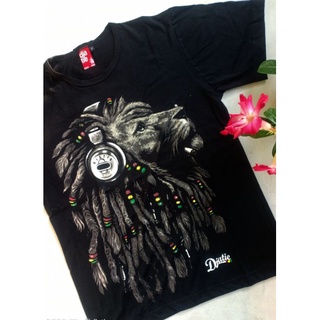 เสื้อยืด ลายสิงโต judah rasta reggae dreadlock