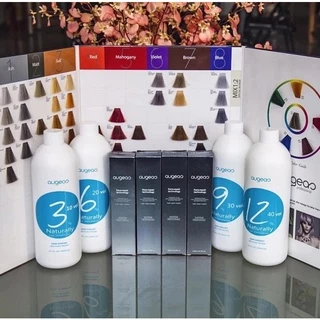 [ ครบทุกสี 68 สี ] สีย้อมผมออเกส AUGEAS ครีมย้อมสีผม ครีมเปลี่ยนสีผม A