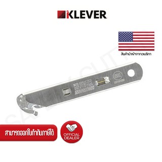  มีดคัตเตอร์เซฟตี้แบบตะขอ เปลี่ยนใบมีดได้ KLEVER NO. KS-101SS-N