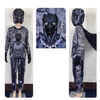 ขุด Black panther แฟนซีเด็กชายราคาถูกแถมฟรีหน้ากาก