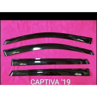 คิ้วกันสาดรถยนต์CAPTIVA 2019