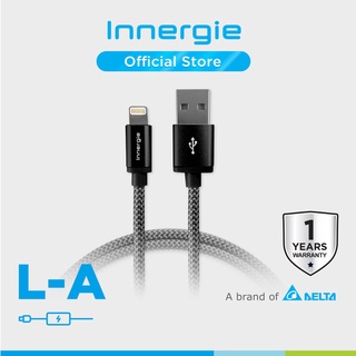 Innergie MagiCable USB to Lightning Braided Cable 1M, Black