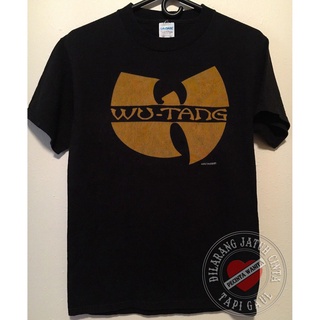 Lint9 {พร้อมส่ง เสื้อยืดแขนสั้นลําลอง ผ้าฝ้าย 100% พิมพ์ลาย Wu Tang Clan AinT Nuttin Fk Wit Vtg 90S Re พลัสไซซ์ ไซซ์ XS