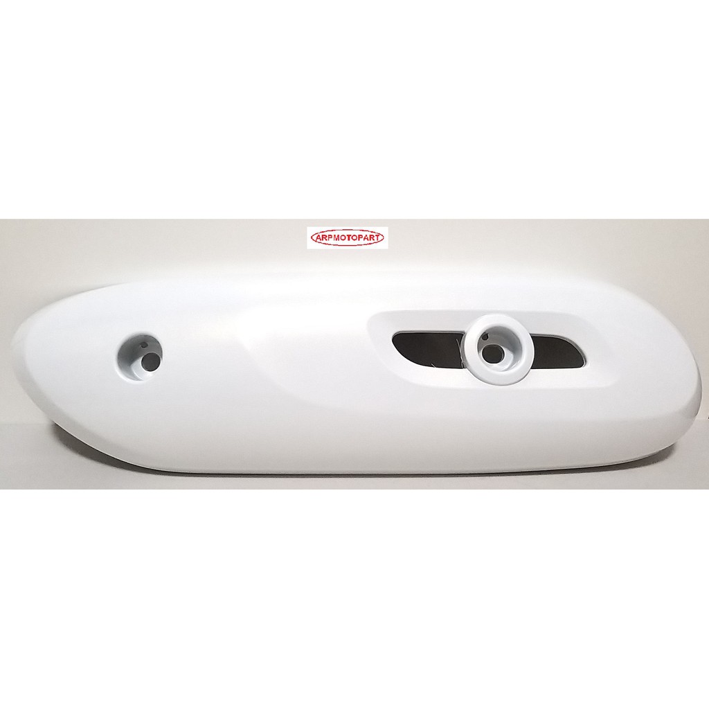 เเผ่นกันร้อนท่อไอเสีย ALL NEW SCOOPY-I (ปี 2017-2020) สีขาว AH-A87P # HMA Brand # 3600-097-ZW