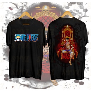 One Piece Anime Shirt Luffy Design Cartoon Oversized Trendy Bootleg Shirt Cartoon