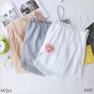 MQzz4289🍏พร้อมส่ง🍏 เสื้อสายเดี่ยว  ใส่สบาย สไตล์วัยรุ่น Free Size