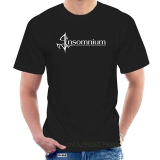 เสื้อยืด พิมพ์ลายวงดนตรี Insomnium สําหรับผู้ชาย064137