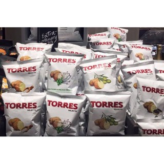 มันฝรั่งทอดกรอบตอร์เรส (รสทรัฟเฟิล, ฟัวกราส์, คาเวีย, ชีส) Torres Selecta Potato Chips (Truffle, Foie gras, cavi...) 50g