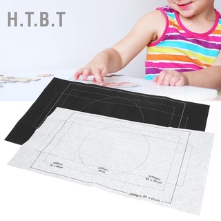 H.T.B.T เสื่อจิ๊กซอว์ปริศนา Playmat ม้วนเก็บผ้าห่ม