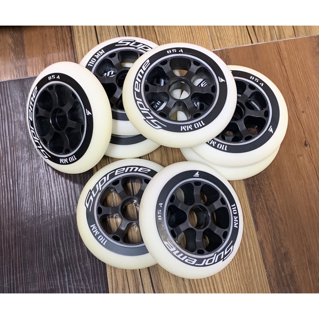 ล้อสเก๊ต COMPLETE SET Speed skate wheel size 90mm x 24mm Hardness
