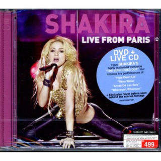 CD+DVD : Shakira - Live From Paris