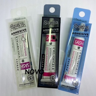 พร้อมส่ง+++ SASHA ADHESIVE เนื้อกาวสูตรพิเศษเพื่อสาวเอเชียโดยเฉพาะ กาวติดขนตากันน้ำ SASHA กาวติดแน่น กันน้ำ กันเหงื่อ