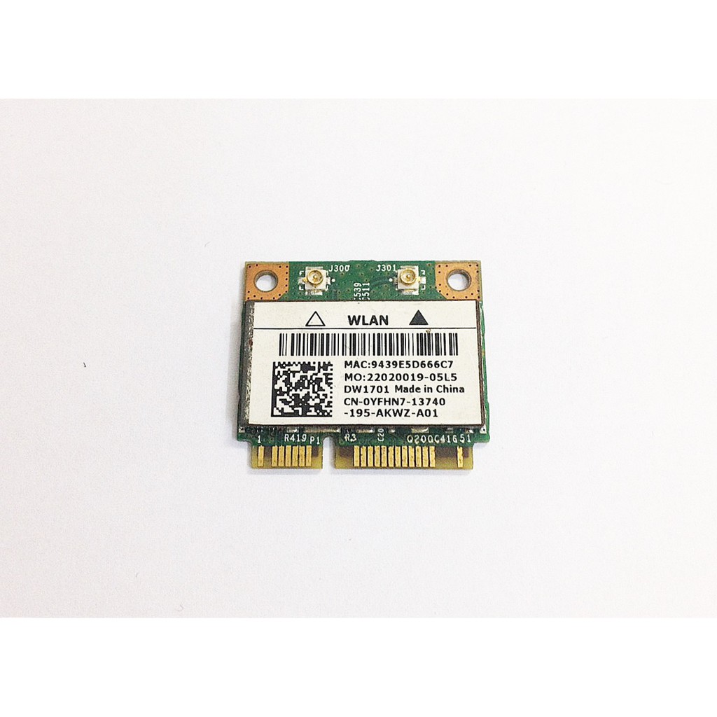 การ์ดไวเลสโน้ตบุ๊ค HP G4 G6 2000 Bcm94313HMGB BCM4313 Half MINI PCI-E Bluetooth4.0 Notebook Wireless