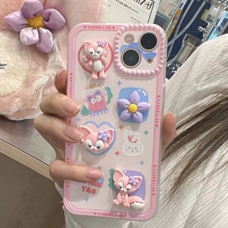 เคสโทรศัพท์มือถือ ลายสุนัขจิ้งจอกน่ารัก 3D สําหรับ IPhone 12 13 11 Pro Max X Xs Max Xr 7 8 Plus Has4