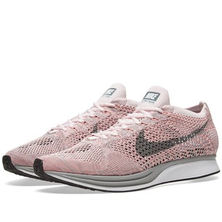 pink nike flyknit racer