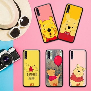 เคสโทรศัพท์มือถือซิลิโคนลายการ์ตูนหมีพูห์น่ารักสําหรับ Samsung Galaxy A10 A20 A30 A40 A60 A50 M40 A70 A01 Eu M10 M20 M30