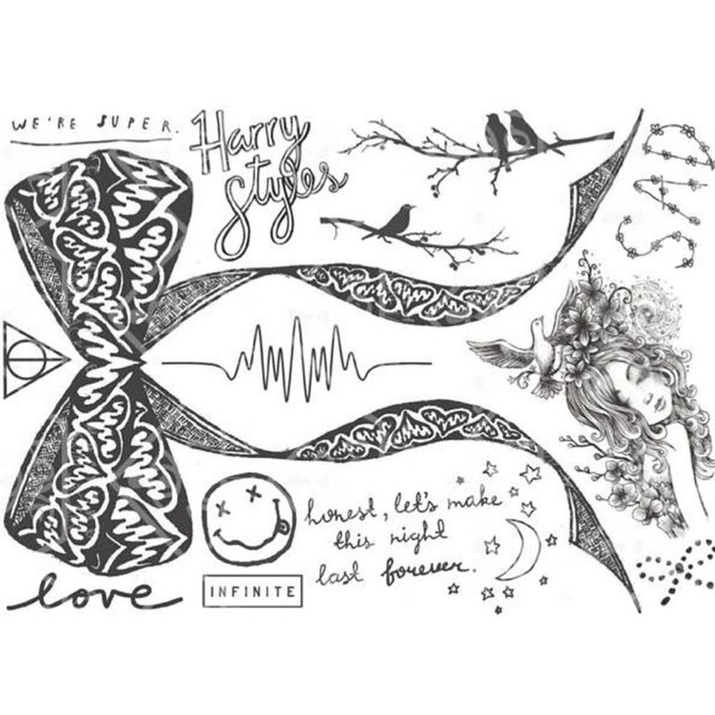 Tattoo Stickers (รอยสักปลอมกันน้ำ)