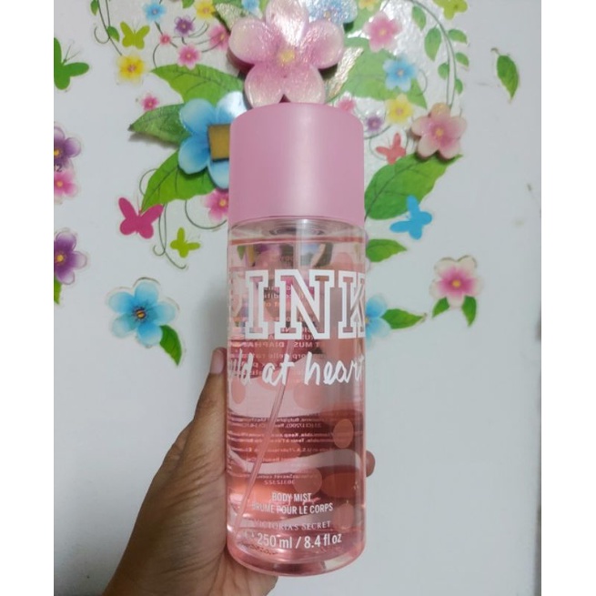 Victorias Secret Pink Wild At Heart Body Spray 250ml ของแท้ Shopee