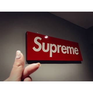 ป้ายเหล็กSupreme ราคาถูกที่สุด ‼️เช็คได้(พร้อมส่ง)