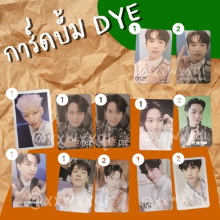 การ์ด GOT7 บั้ม DYE สภาพเนี๊ยบบบบบบ