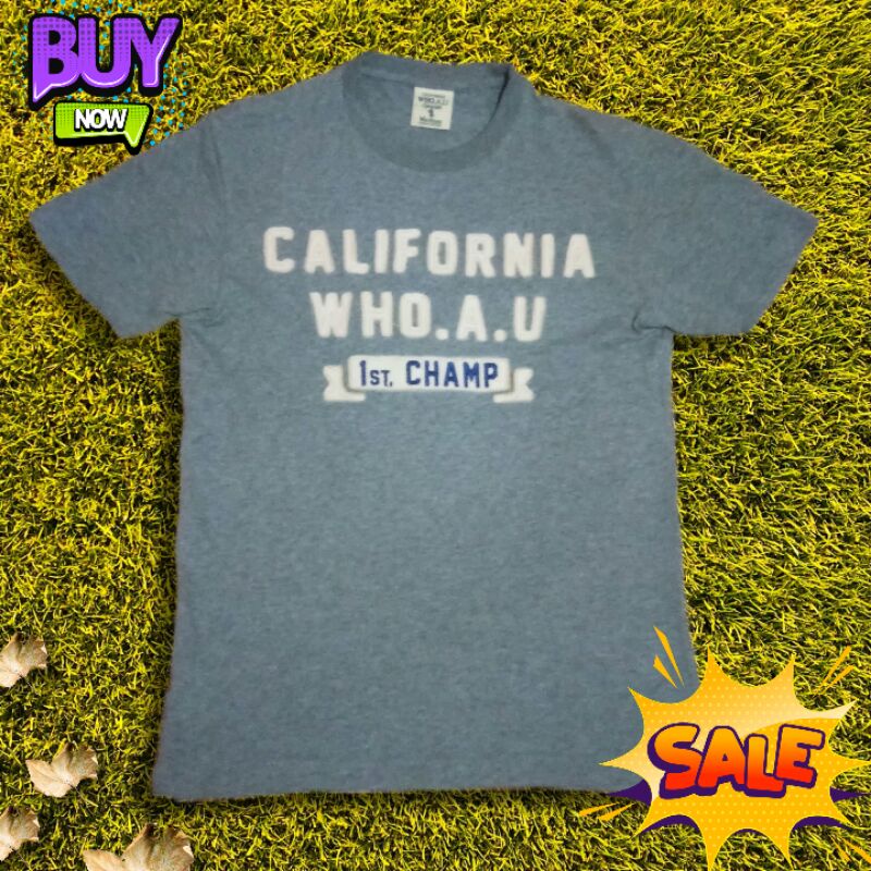 เสื้อยืดรักมือสอง WHO.AU