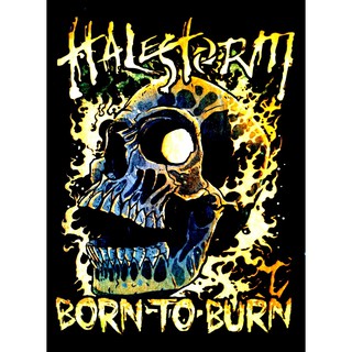 Halestorm 1 แม่เหล็ก ติดตู้เย็น 5มิล วงดนตรี ของขวัญ ของสะสม Heavy Rock Band Black Metal  Hib Hob Reaper