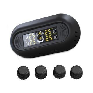 เครื่องวัดความดันลมยางรถยนต์ tpms ระบบเซนเซอร์ 4 external