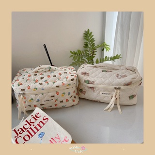 [พร้อมส่ง] 🧸 INS Cosmetic bag กระเป๋าเครื่องสำอางค์ กระเป๋า กระเป๋าน่ารัก