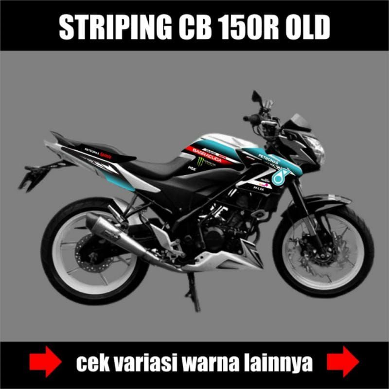 STRIPING/สติ๊กเกอร์ DECAL HONDA CB 150 R/HONDA CB 150R PETRONAS