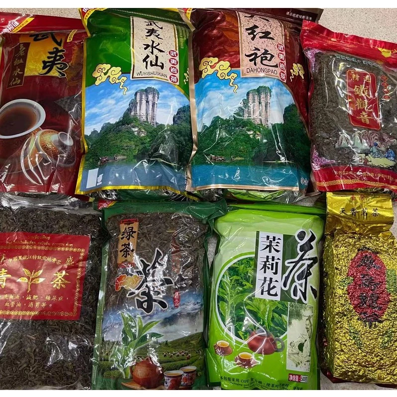 ใบชา(各种茶包) (ถุงชาต่างๆ) ชาเขียว ชาอู่หลง ชามะลิ ชาดำ