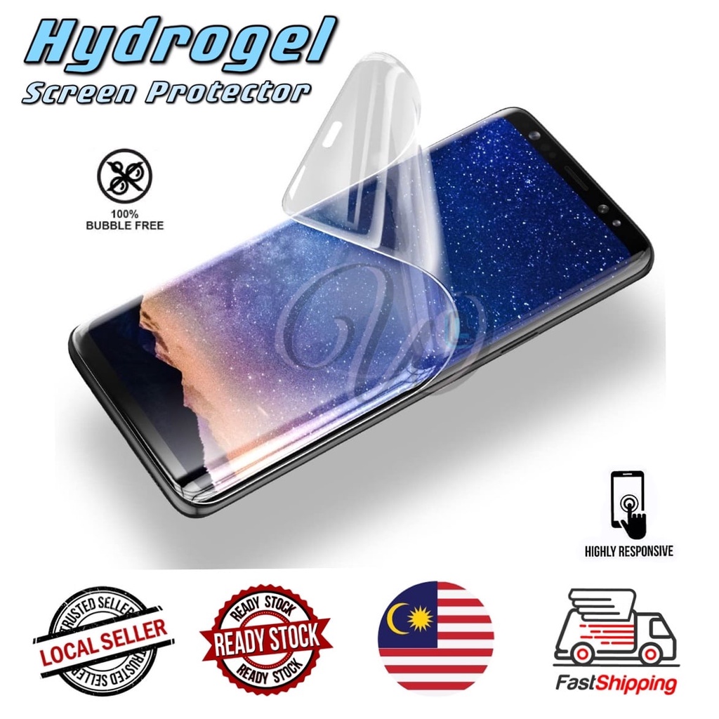 Doogee Y6 Max / Y7 / Y8 / Y8C / Y9 / Plus ฟิล์มกันรอยหน้าจอแบบนุ่ม Hydrogel