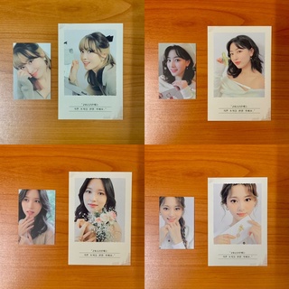 ของแท้ พร้อมส่ง การ์ด โปสการ์ด ssgt ซซกต twice ทไวซ์ 2022 แยกเมม {โมโมะ จีฮโย มินะ จือหวี่}