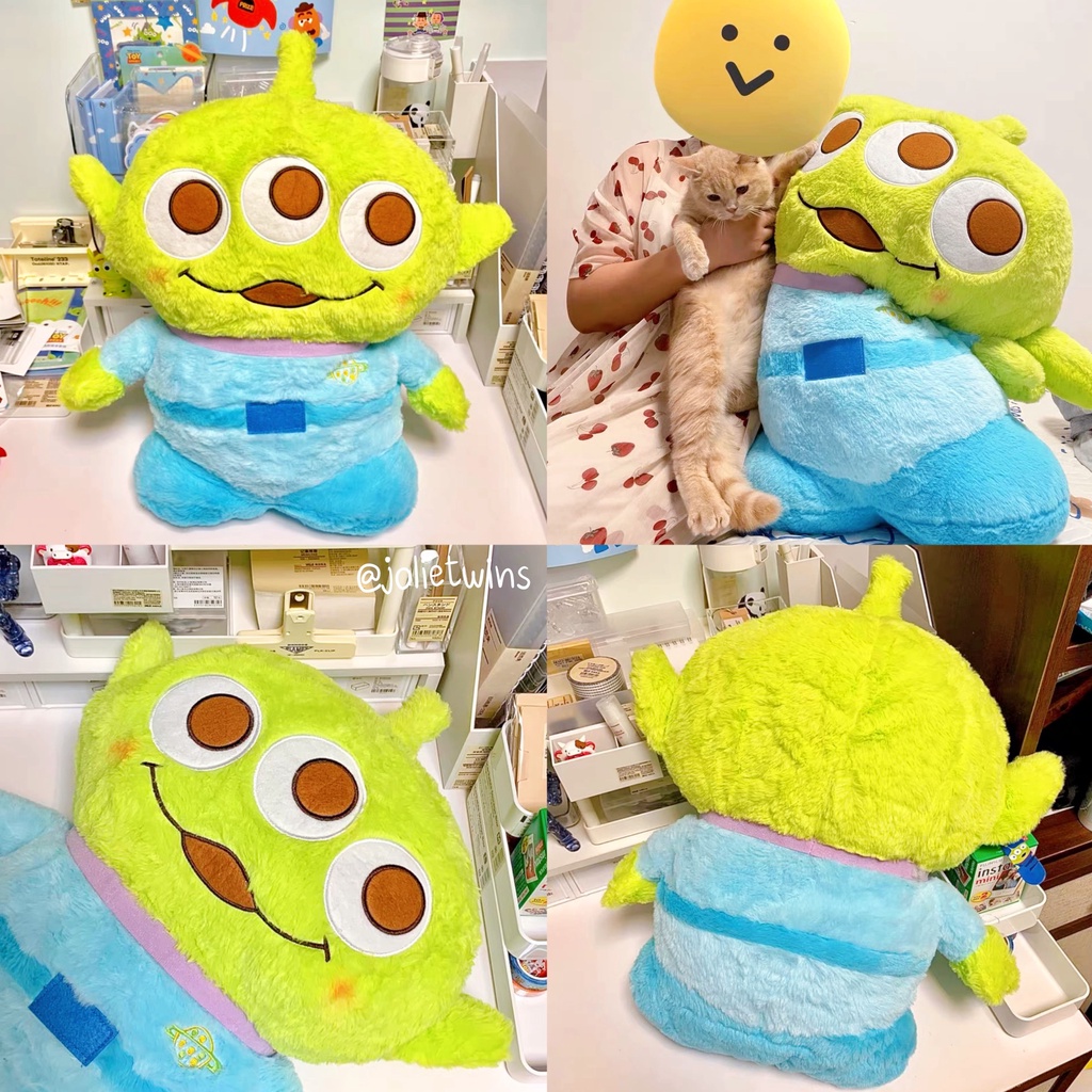 ส่งจากไทย💚 ตุ๊กตา Alien Toy Story กรีนแมน ตุ๊กตาน่ารัก Little Green Man เจ้าสามตา น่ากอดมาก ของขวัญ doll 23002