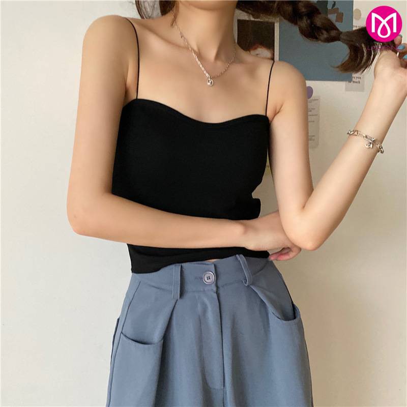 เสื้อสายเดี่ยว บรา ชุดชั้นใน มีฟองน้ำในตัว รหัส L1070