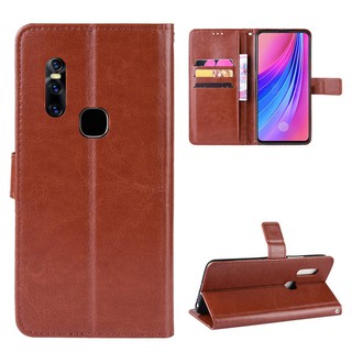 Vivo V15 เคส Leather Case เคสโทรศัพท์ Stand Wallet Vivo V15 V 15 เคสมือถือ Cover