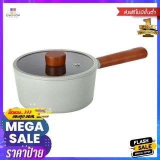 หม้อด้ามพร้อมฝา 18 ซม. NEOFLAM FIKA RESERVE FULL INDUCTION MIDNIGHT GREENSAUCEPAN WITH LID NEOFLAM FIKA RESERVE FULL IND