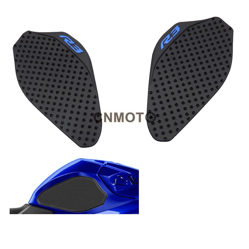 สําหรับ YAMAHA YZF-R3 V2 2019-2021 ถัง Pad 3M ด้านข้างเข่าแก๊ส Traction Pads Protector สติกเกอร์ YZF R3 V2