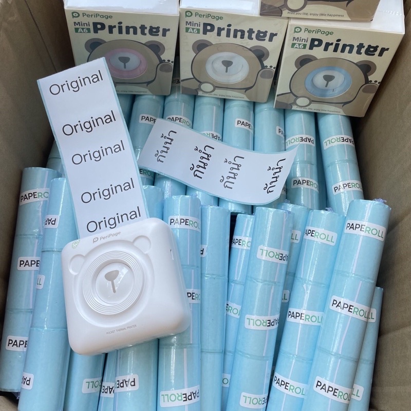 สติกเกอร์ปริ้นออเดอร์ Paper Roll Tye Paperang & PeriPage ✅มีบริการส่งด่วน ภายใน 1 ชั่วโมง✅