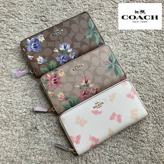 กระเป๋าสตางค์ใบยาว ซิปรอบcoach