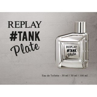 REPLAY# Tank Plate For Him EDT 30 ml.