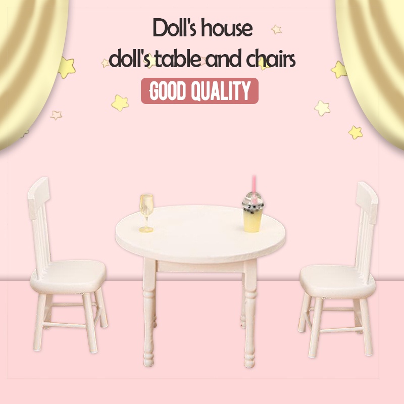 ( Cshk ) โต๊ะรับประทานอาหารขนาด 1 / 12 สําหรับบ้านตุ๊กตา