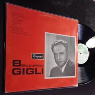 แผ่นเสียง 12 นิ้ว เพลงร้องโอเปร่าBenjamino Gigli ทดลองฟังได้ครับ