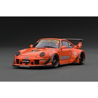 Ignition Model : IG2173 1/43 RWB 993 Orange Jagermeister